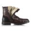 Pánska kožená zimná obuv Rieker 32133-25