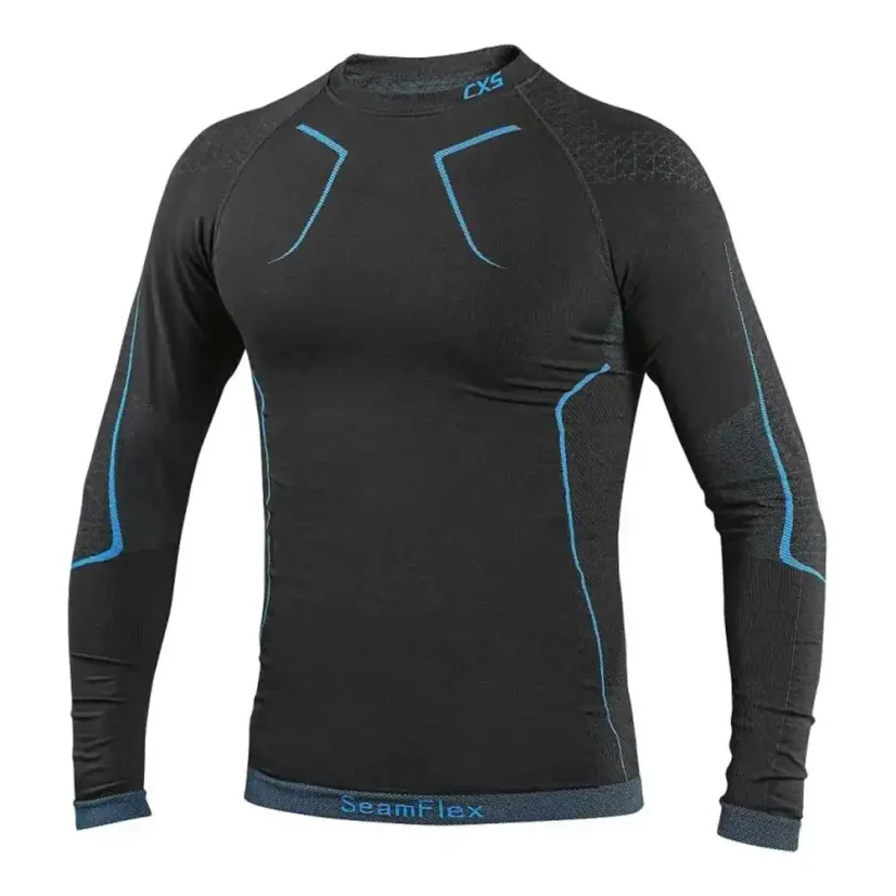 Pánske funkčné tričko CSX SeamFlex čierno-modré