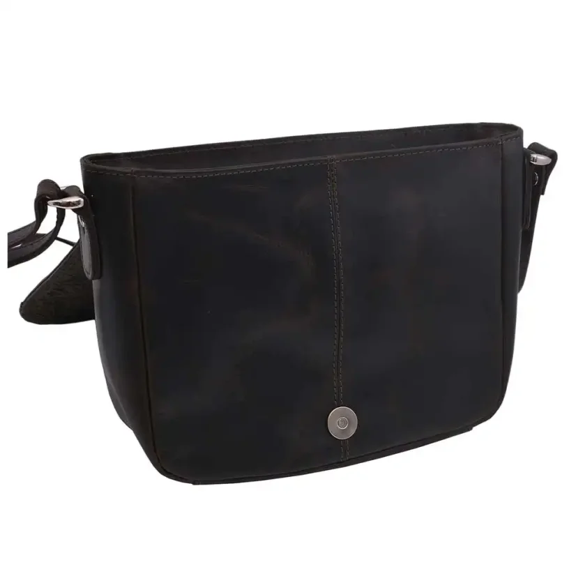 Dámska kožená kabelka Mercucio 250112 zelená