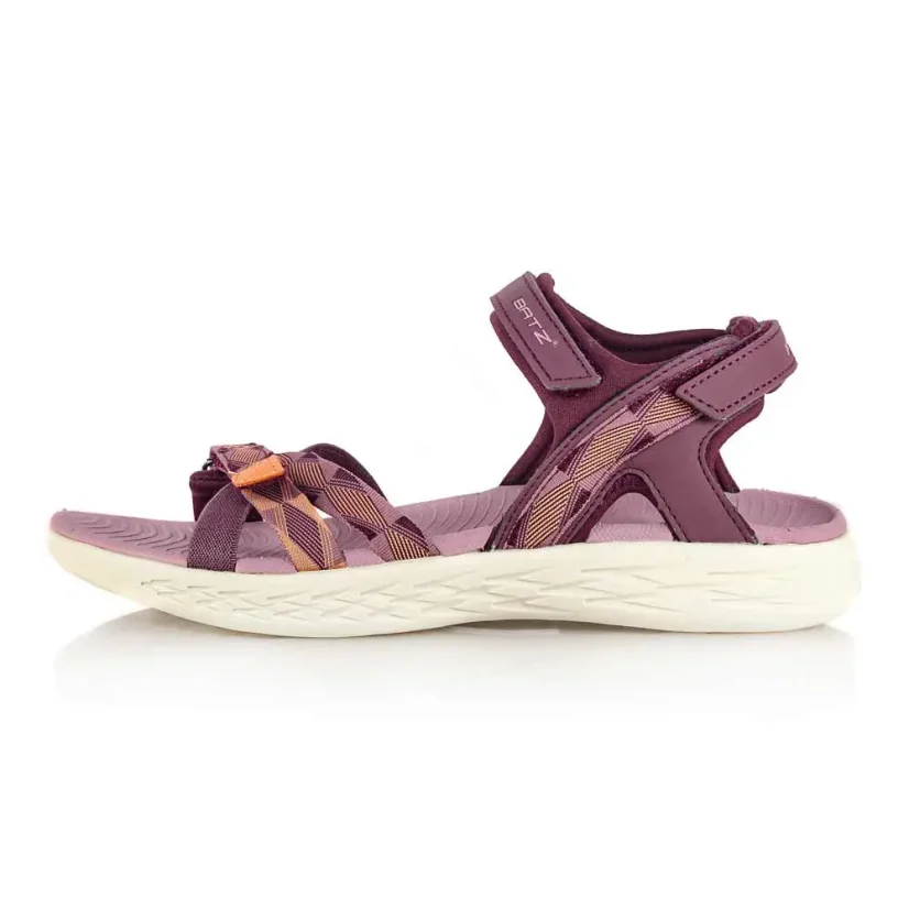 Dámske sandále Batz Joy dark red mix