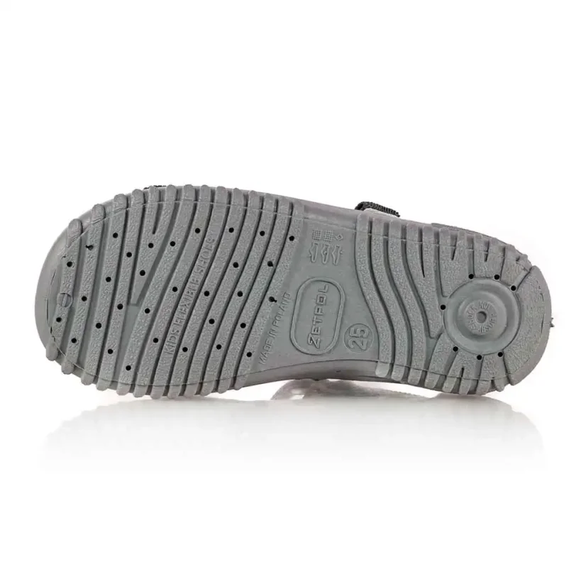 Detské papučky Zetpol Oliwier szary