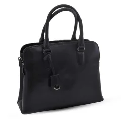 Dámska kožená kabelka Mercucio 250140 čierna