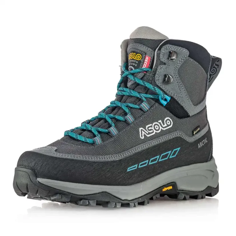Dámska obuv Asolo Arctic GV ML grey/gunmetal/blue peacock