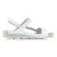Dámske biele kožené zdravotné sandále Batz Miri camouflage white