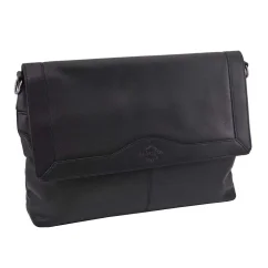 Dámska kožená kabelka Mercucio 250121 čierna