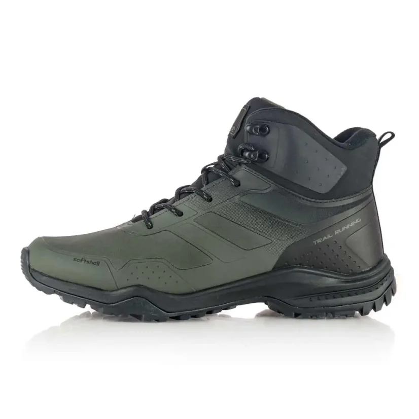 Pánska zimná obuv McBraun 25MN38-9455 khaki black