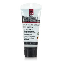 Čierny krém na obuv s aplikátorom Sigal 50ml