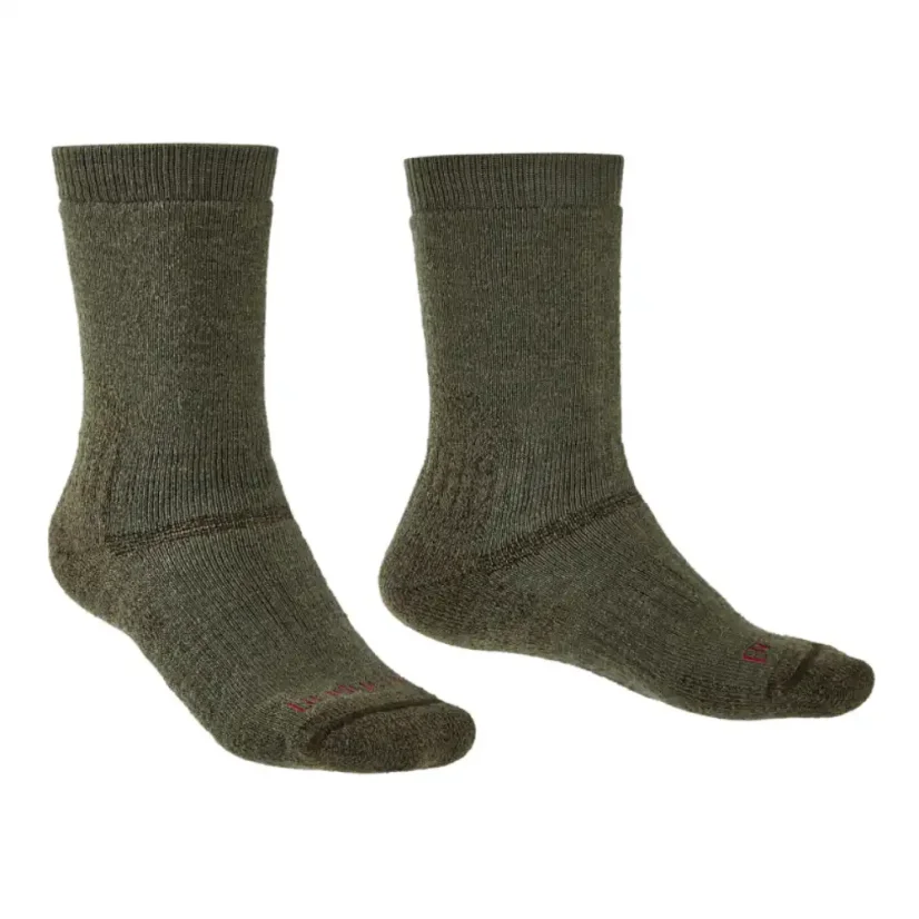 Unisex ponožky Bridgedale Explorer HW MP Boot olive