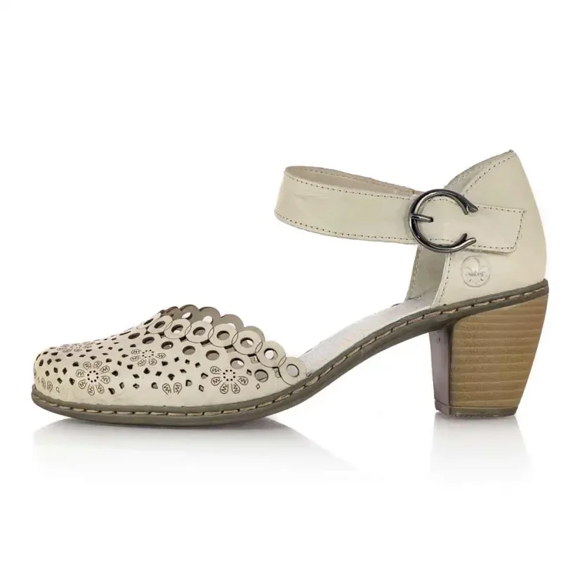 Dámske sandále Rieker 40902-60 béžové