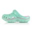 Detské tyrkysové kroxy Coqui Jumper 6353-100-4438 lt.mint - pink