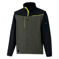 Softshellová bunda 2v1 Delta Plus SOCCIA khaki-čierna
