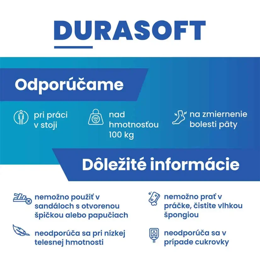 Batz Durasoft individuálne vložky do topánok