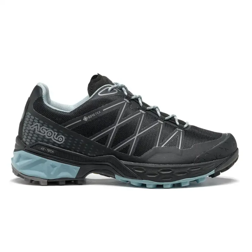 Dámska turistická obuv Asolo Tahoe GTX black/black/celadon