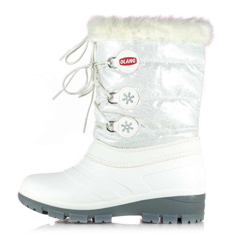 Dámske biele zimné snehule Olang Patty.Ice bianco ice 825