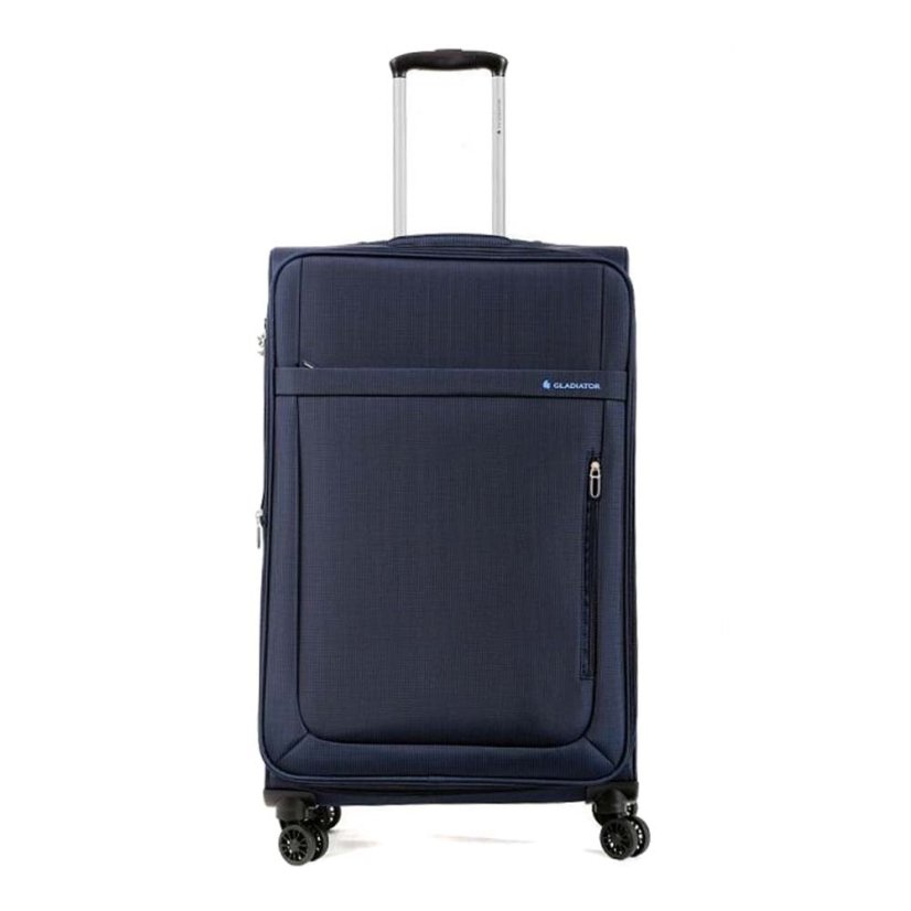 Cestovný modrý kufor Mondial veľkosť L M171200