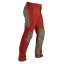 Pánske stretchové nohavice Benesport Salatín červeno-sivé