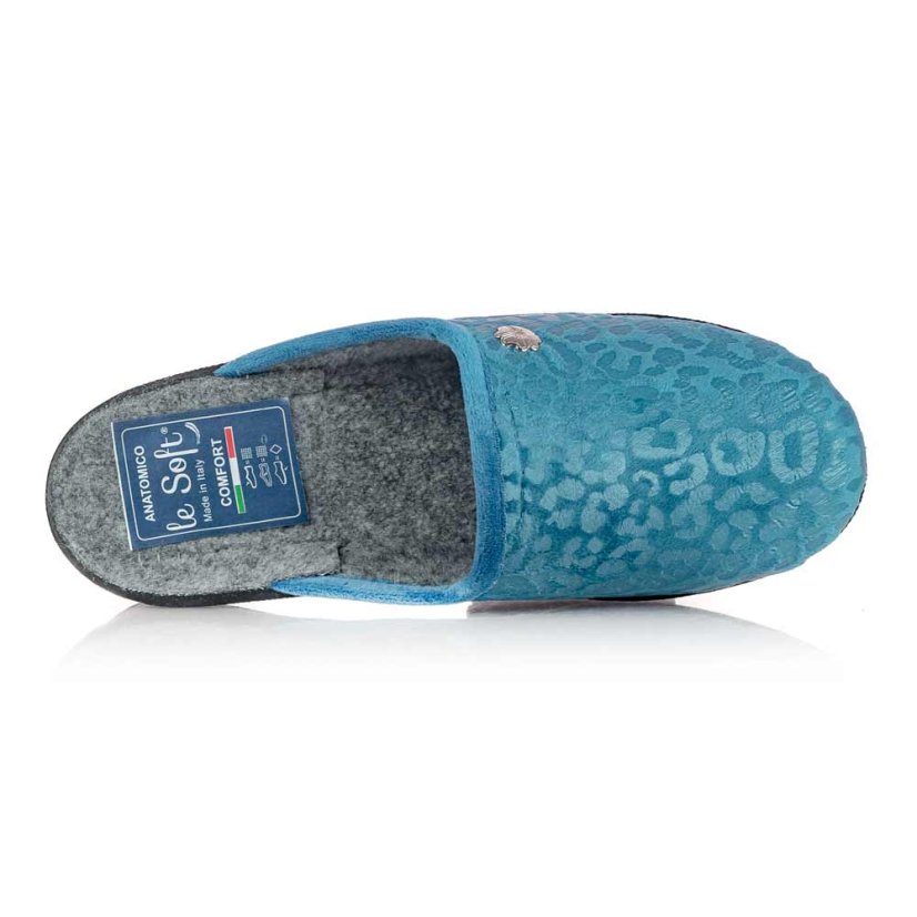 Dámske modré papuče Le Soft 30017-22 light blue