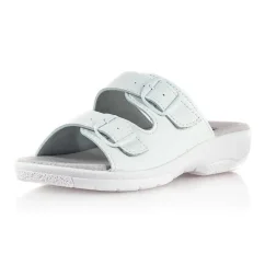 Dámske zdravotné šľapky MEDI LINE 8105-18 biele