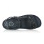 Dámske čierne zdravotné sandále Batz Miri black camouflage