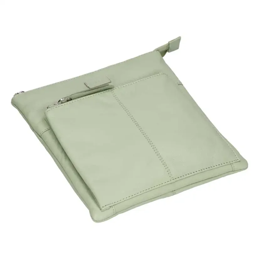 Dámska kožená kabelka Lagen BLC-23-4594-20 zelená