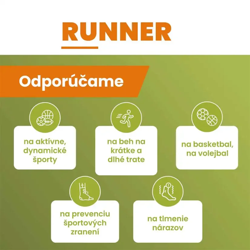 Batz Runner individuálne vložky do topánok
