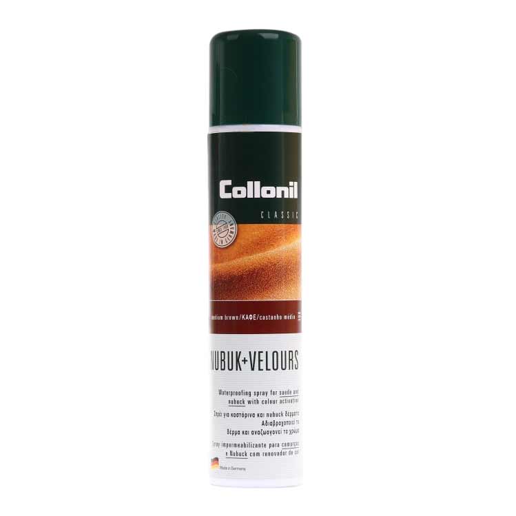 Collonil Nubuk+Velours 200ml impregnačný sprej stredne-hnedý