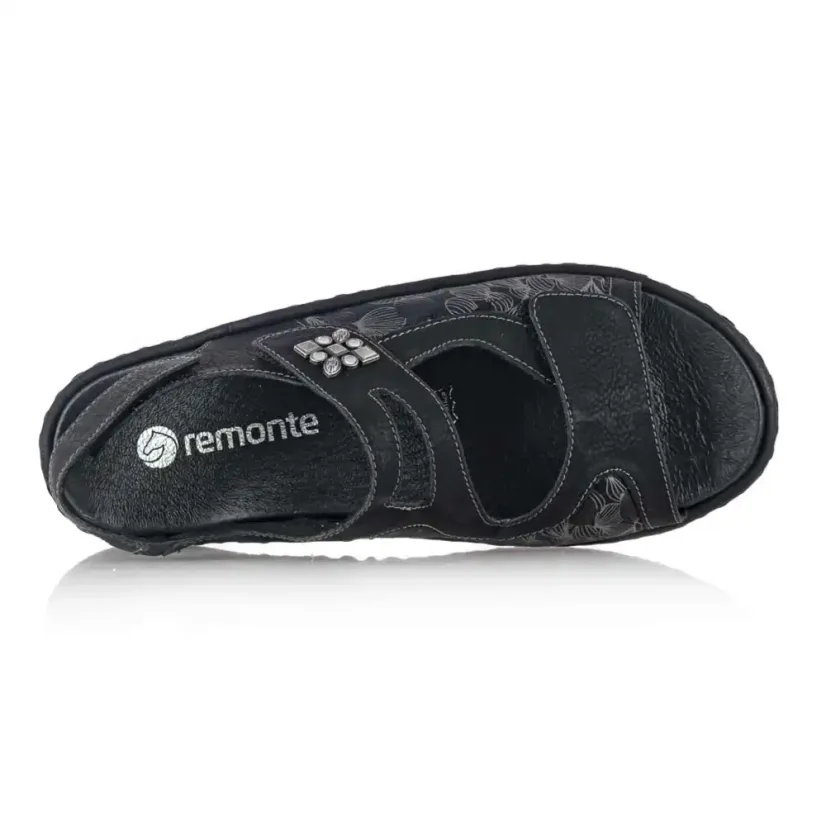 Dámske sandále Remonte D7647-01 čierne