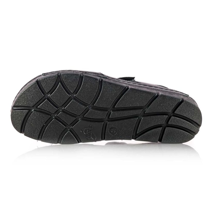 Dámske čierne zdravotné sandále Batz Toledo black