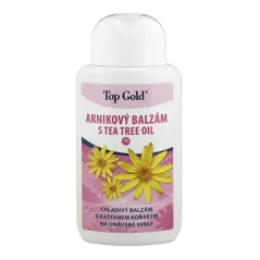 TOP GOLD arnikový balzam s Tea Tree Oil 200 ml