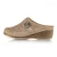 Dámske béžové šľapky Unisoft 23SD02-5770 beige
