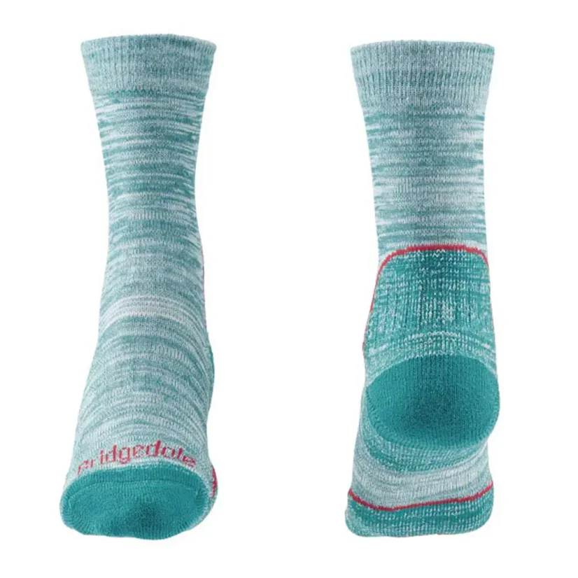 Dámske ponožky Bridgedale Hike LW T2 Coolmax P Boot teal