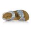 Detské zdravotné sandále Goldstar 1845TR love argento