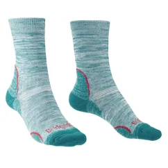 Dámske ponožky Bridgedale Hike LW T2 Coolmax P Boot teal
