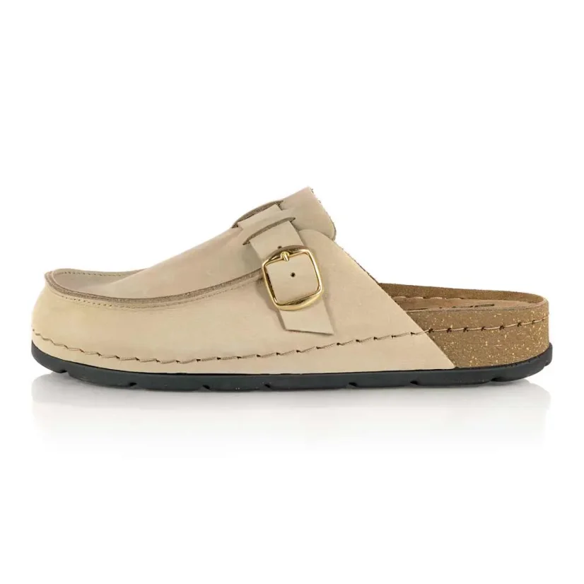 Dámske zdravotné šľapky Batz Fiorella beige