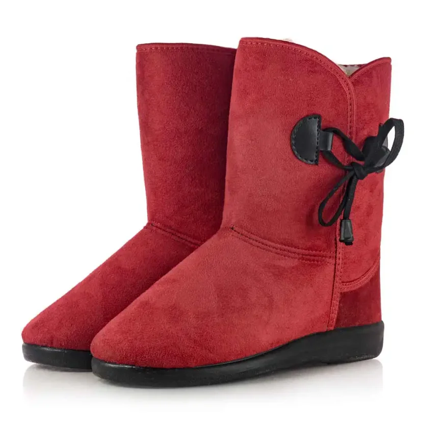 Dámske čižmy Mjartan 027 T41LN červené