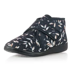 Dámske zateplené papuče Mjartan 815-LA174 čierne