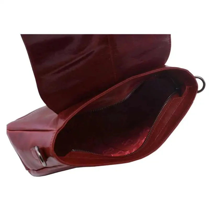 Dámska kožená kabelka Mercucio 250706 koňak