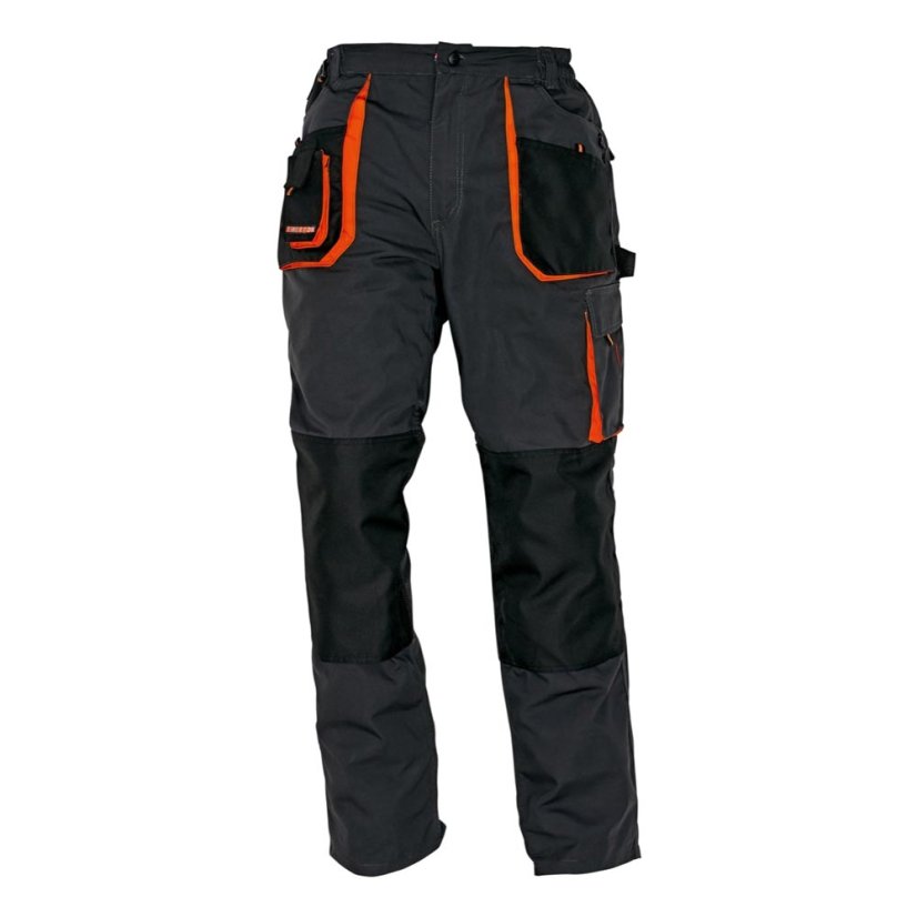 Čierno-sivé montérkové nohavice Emerton - Veľkosť: 50
