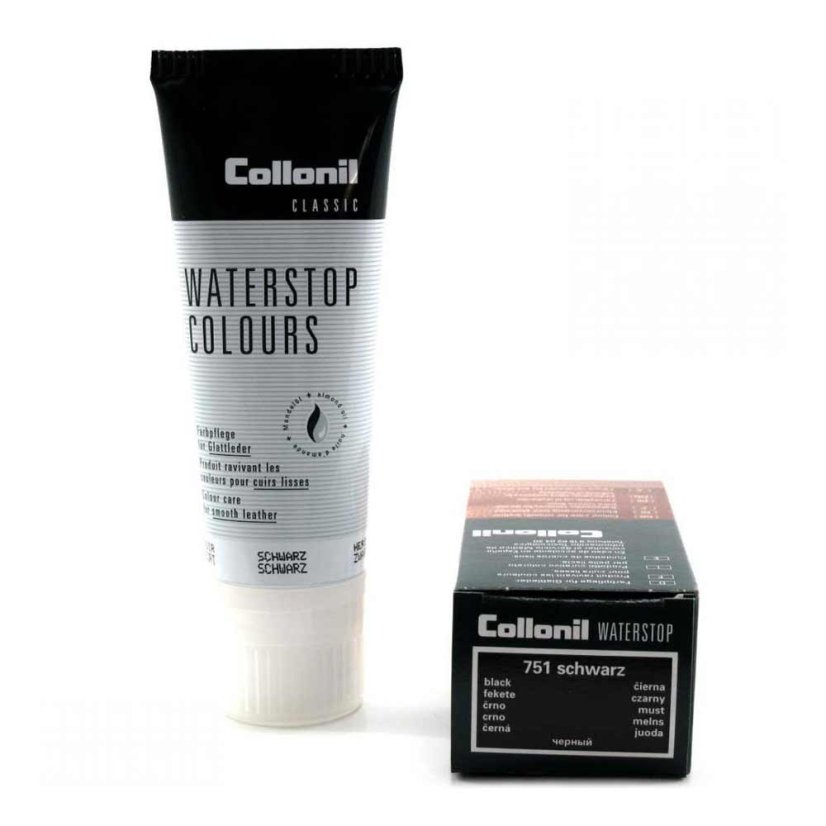Collonil Waterstop 75ml impregnačný krém na obuv - čierny