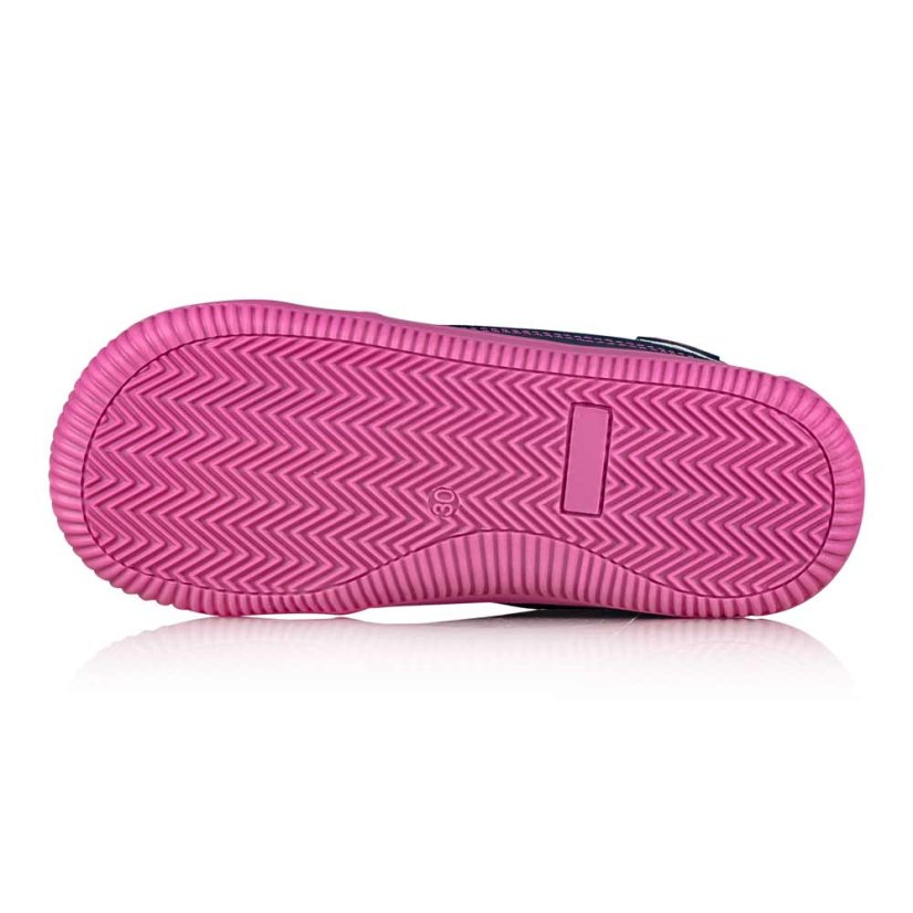 Detská  kožená zimná obuv Protetika Amis fuxia