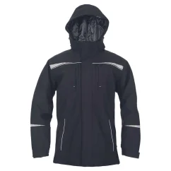 Cerva EMERTON STR zimná parka čierna