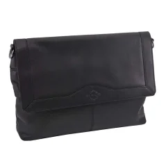 Dámska kožená kabelka Mercucio 250121 čierna