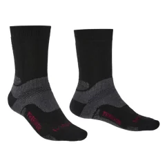 Pánske ponožky Bridgedale Hike MW MP Boot black