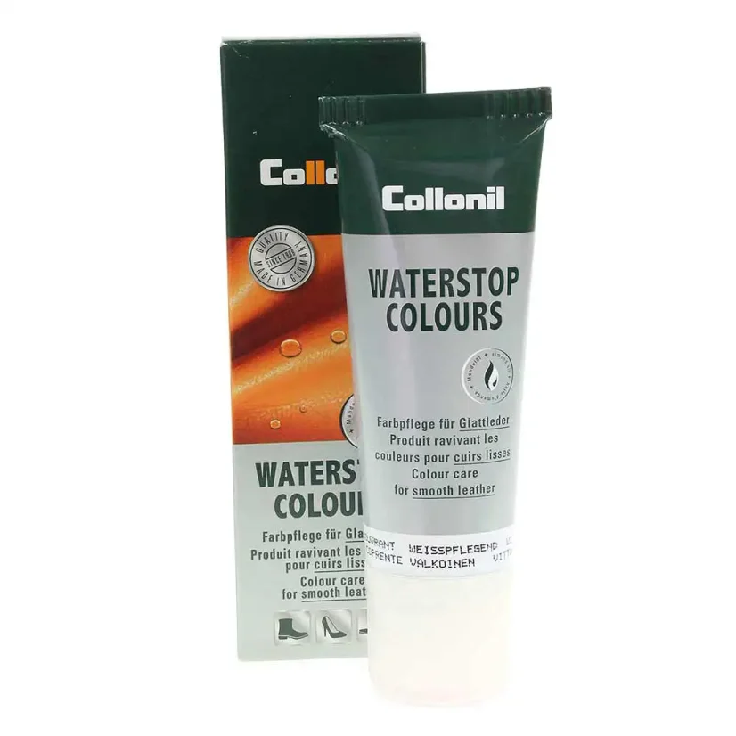 Collonil Waterstop 75ml impregnačný krém na obuv - biely