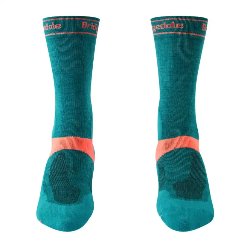 Dámske ponožky Bridgedale MTB MidSeason T2 MS Boot teal