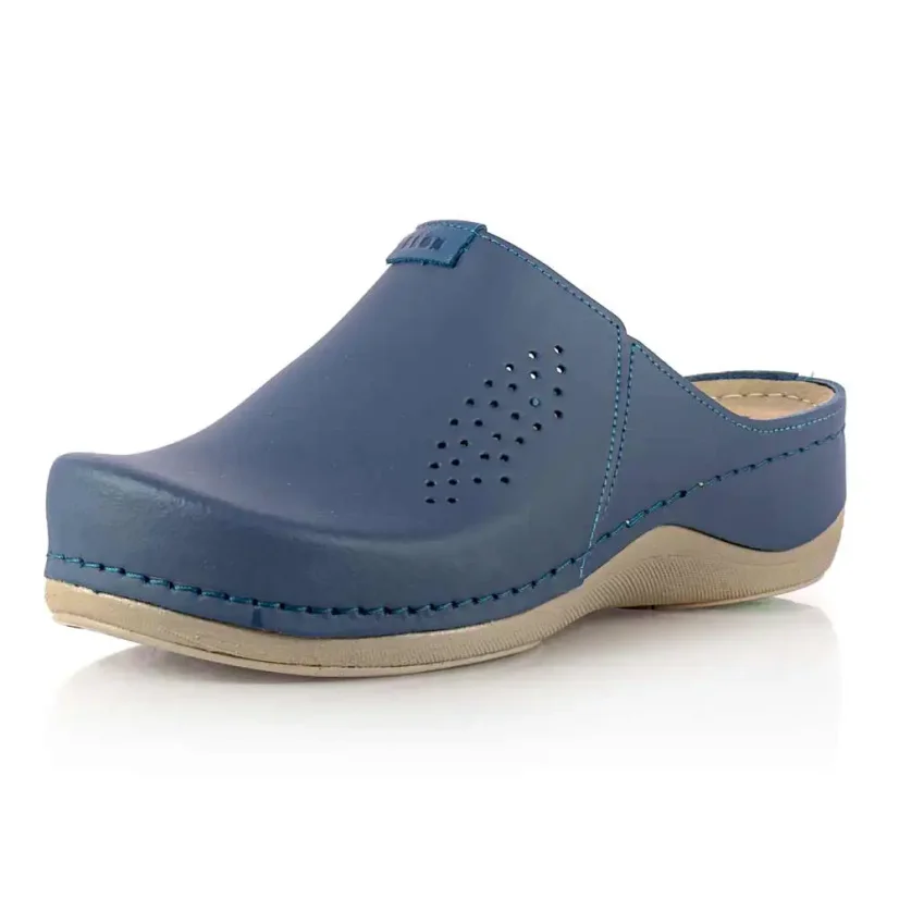 Dámske zdravotné šľapky LEON 930 modré