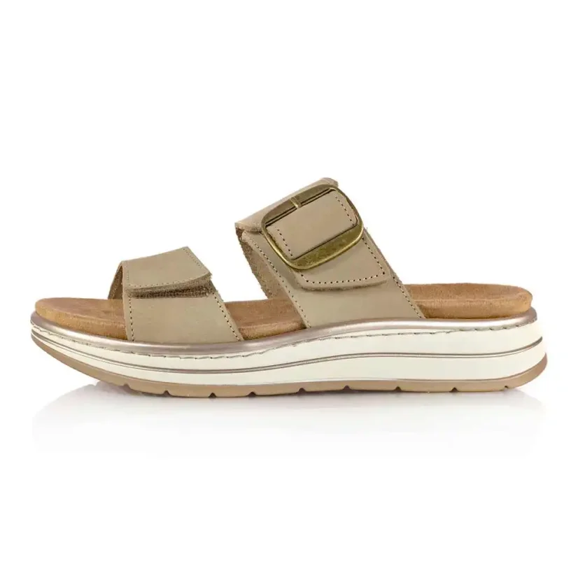 Dámske zdravotné šľapky Batz Karina beige