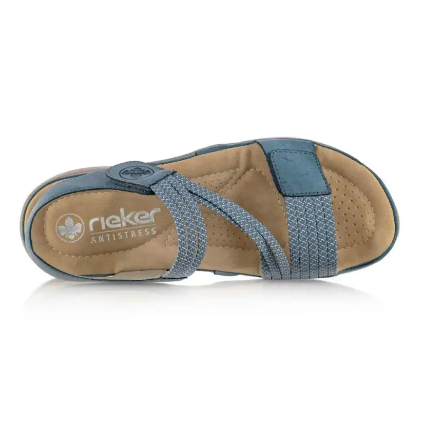 Dámske sandále Rieker 64870-14 modré