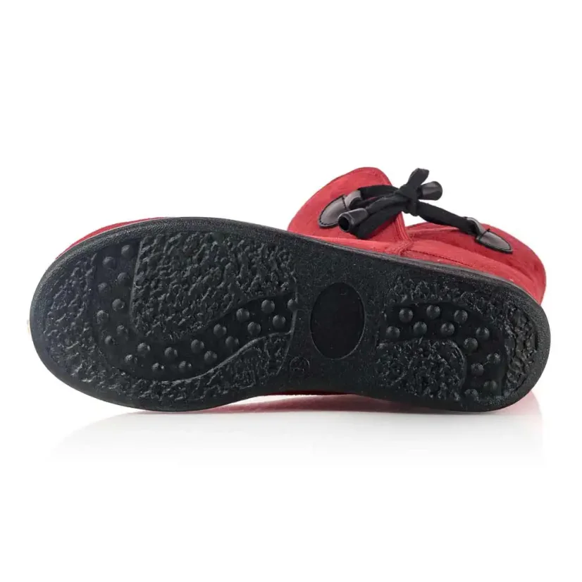 Dámske čižmy Mjartan 027 T41LN červené