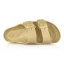 Dámske šľapky Coqui KONG golden beige shiny
